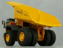 XCMG dump truck XDE360 mining heavy truck metal toy model for sale